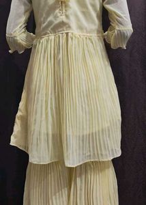 Yellow Embroidered Kurta Set