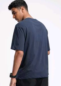 Glichez Typography Printed Relaxed Fit T- shirt