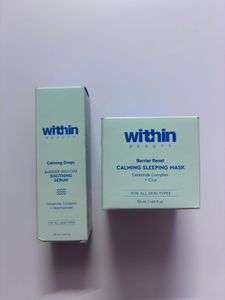 Within Beauty Calming Mask + Soothing Serum