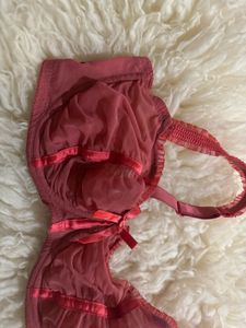 Lace Net Bra