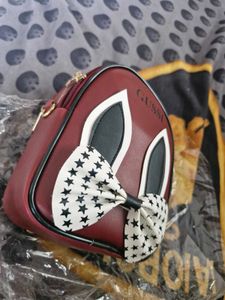 Cute Bunny Sling Cum Backpack