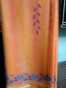 Elegant Floral Saree