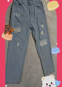 Ripped Blue Baggy Jeans 🌠