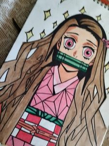 Nezuko-chan Painting (Demon Slayer)