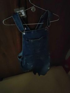 Denim Romper Overalls