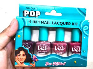 Sugar Pop 4-in-1 Nail Lacquer Kit