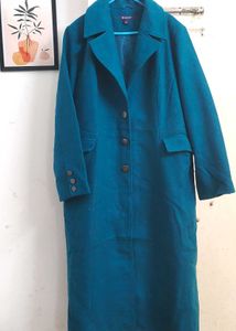 Elegant Teal Coat