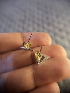 Tiny Silver Earrings