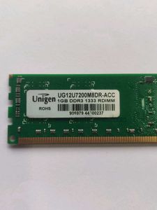 unigen RAM 1GB DDR3
