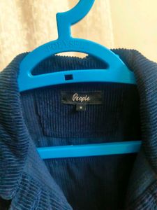 Nevy blue velvet jacket