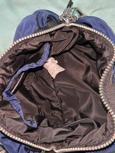 Zara Navy Blue Soft Puch Sling Bag