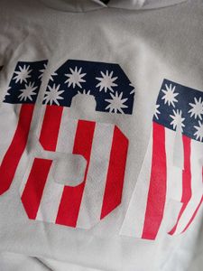 Patriotic Pop Cropped Hoodie – by SHEIN