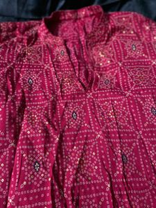 Straight fit collor neck kurta