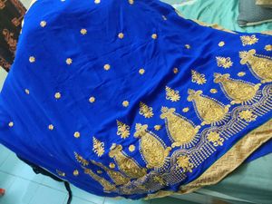 Work Saree