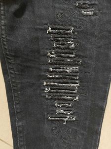 Ripped Black Jeans