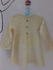 Cute Yellow Baby Dress