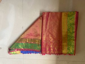 Elegant Pink Saree