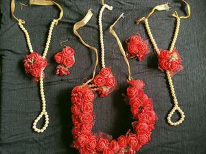 Haldi Flowers Jewellery