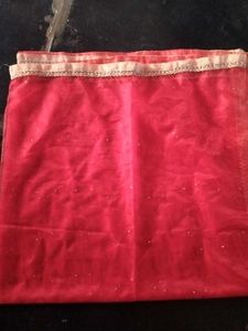Red Net Dupatta