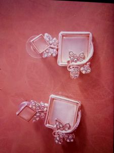 Butterfly Square Earrings