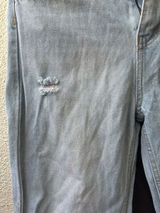 Ripped Light Wash Jeans