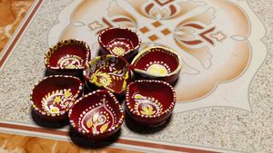 Handmade Pradip For Dewali🎉💫🧡