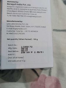 Re&#39;equil Ceramide &amp; Hyaluronic Acid Moisturiser