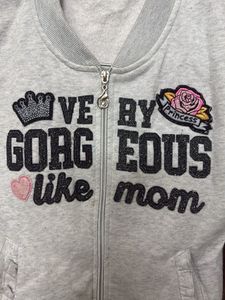 Cute Girls&#39; Zip-Up Jacket