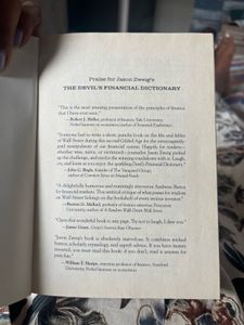 The Devil&#39;s Financial Dictionary by Jason Zweig