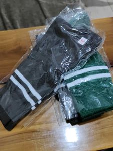 Three Pair Of Socks Full Length