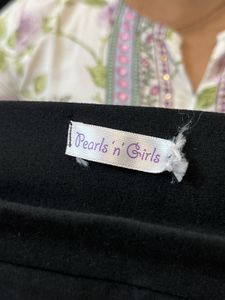 White Top + Black skirt combo!