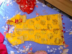 Haldi Dress For Girls