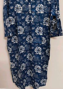 blue kurti