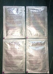 Lotus Herbals |Radiant Diamond |Cellular Radiance Facial Kit |All Skin Type |4 Step Facial Kit  Worth ₹325