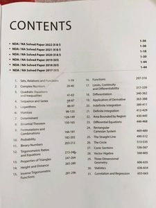 Dreamers NDA/NA Mathematics Book