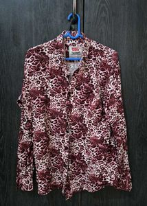 Leopard Print Levi's Shirt