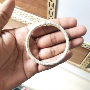 Pure Silver Ball Design Openable Kada 1 Piece