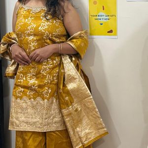 Kurti Plazoo Set