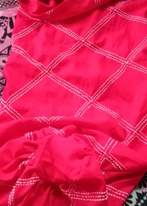 Handmade Kantha stitch Side Pillow Cover