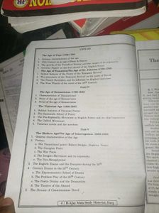 Ajay Mala English Literature Study Material