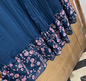 Floral Embroidered Palazzo