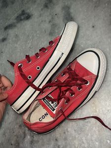 Red Converse Sneakers