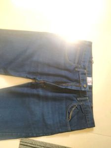 Classic Dark Wash Denim Jeans