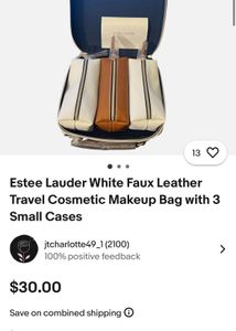 Este Lauder Cosmetic Bag original
