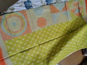 Light Green Cotton Saree
