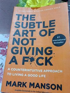 The Subtle Art Of Not Giving A f*ck