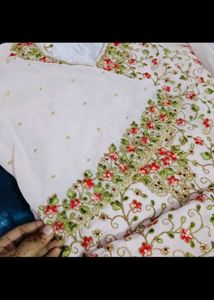 Embroidered pakistani garara suit