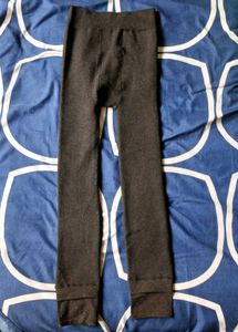 Imported Black Golden Glittered Seamless Stockings