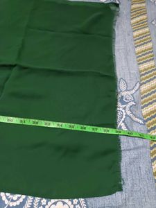 Dark Green  Georgette