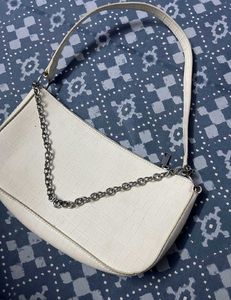 Chic White H&M Handbag